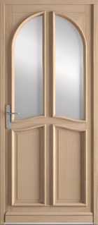 Porte d'entrée bois Belleville